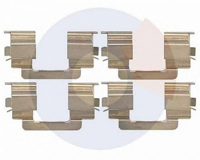 CARRAB BRAKE PARTS 2279 -  Комплектующие, колодки дискового тормоза